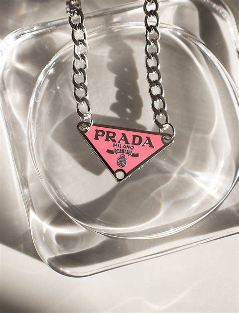 Prada milano necklace